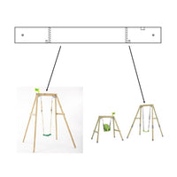 MW1232 TOP BAR FOR FOREST SINGLE SWING AND GROWABLE SWING