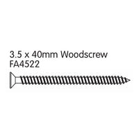 M3.5 x 40MM WOOD SCREW