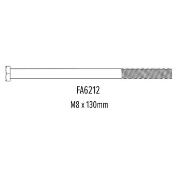 M8 x 130MM HEX HEAD BOLT