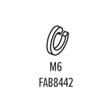 M6 X 30MM WASHER FOR WOODEN CLIMBING TRIANGLE