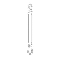 HANG STRAP WITH KARIBINER 858/849 UFO SWING SEAT ACCESSORIES