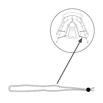 BUNGEE CORD FOR UFO DEN & CLIMBING FRAME