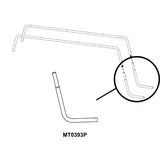 BLUE MONKEY BRIDGE TOP RAIL SUPPORT