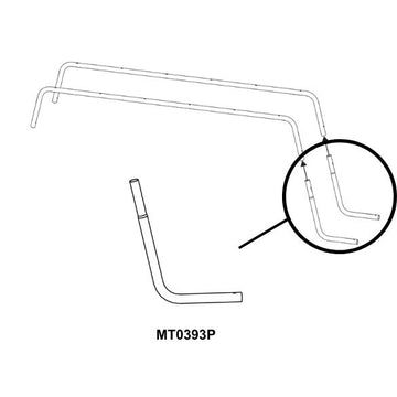 BLUE MONKEY BRIDGE TOP RAIL SUPPORT