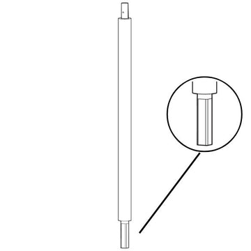 BOTTOM UPRIGHT POLE FOR 64AL/ 60BM TRAMPOLINES