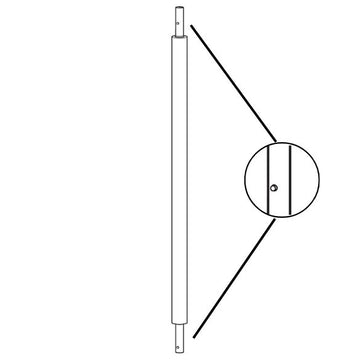 BOTTOM UPRIGHT POLE FOR 62P UP/ 62BM 12FT TRAMPOLINE