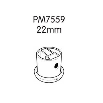 JUNGLE RUN END CAP 22MM