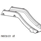 PART 20. TOP PART OF SLIDE FOR GROWABLE CLIMBING FRAME