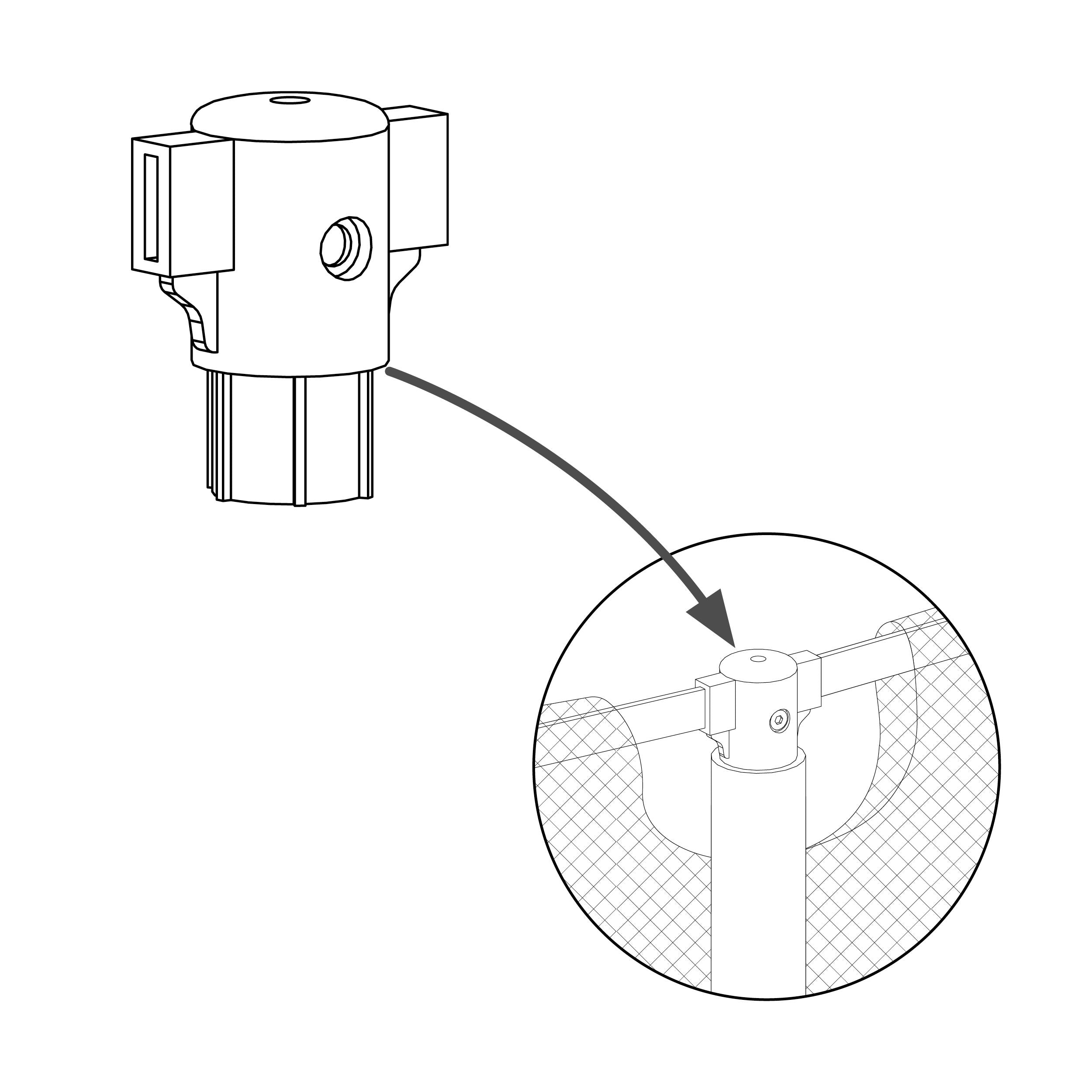 PM0018 SURROUND CONNECTOR – TP Spares