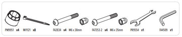 SK1080 FITTINGS PACK FOR THE TP57 EARLY FUN TRAMPOLINE