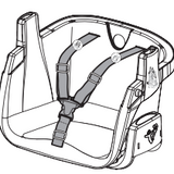 BLUEY QUADPOD SWING SEAT