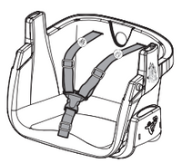 BLUEY QUADPOD SWING SEAT