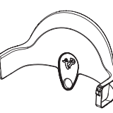 HEADREST FOR PINK 901 QUADPOD SWING SEAT