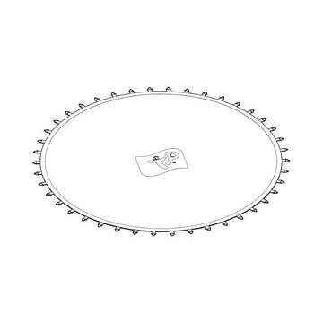 BOUNCE MAT FOR 64AL/ 60BM/ 59P 8FT TRAMPOLINES