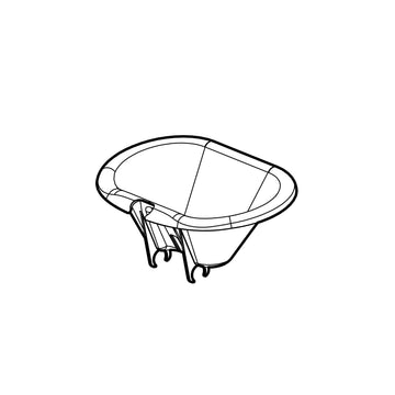 REAR STORAGE TUB FOR 764 2 IN 1 TRIKE