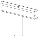 TOP RAIL BRACKET FOR TP59/TP60/TP64 TRAMPOLINES