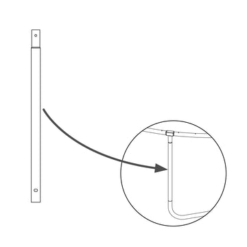 LEG EXTENSION FOR 17P 12FT UP TRAMPOLINE