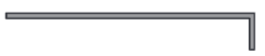 8X12 INFIN RECT CORNER TOP ROD