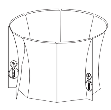 10FT INFINITY OCTAGONAL SURROUND NET