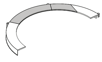 10FT INFINITY ROUND DOOR PADS