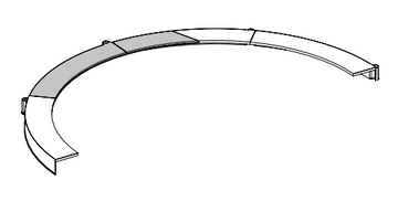 14FT INFINITY ROUND DOOR PADS