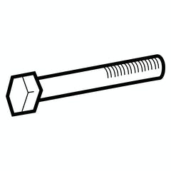 M8 X 65MM HEX HEAD BOLT