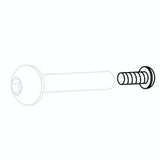 MALE PART OF ALLEN BOLT FOR GENIUS OCTAGONAL TRAMPOLINES