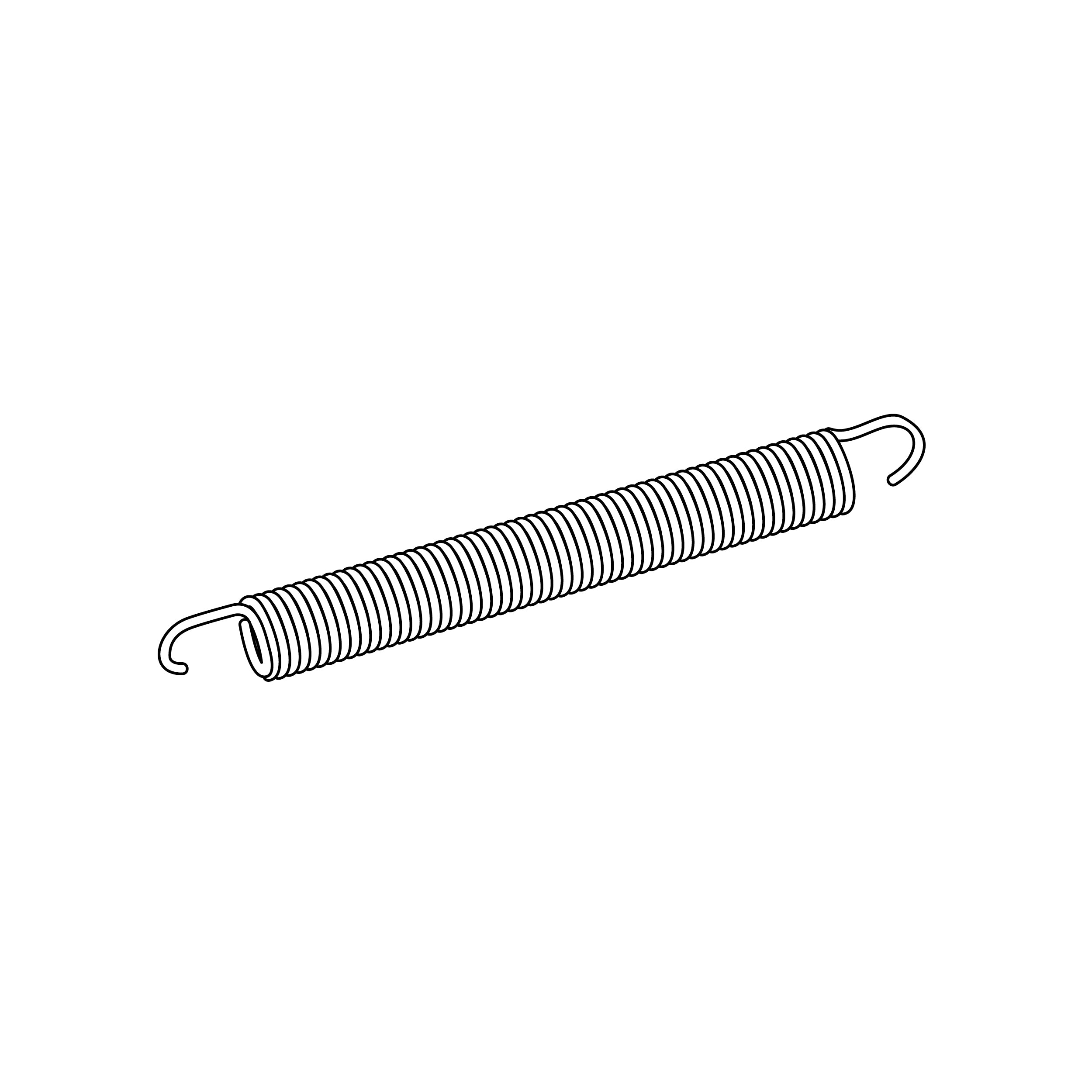 Indoor Rower Spring Part Only SPRING FOR ROUND AND OCTAGONAL TRAMPOLINES 10/12/14FT – TP Spares
