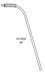 HANDLE WITH FOAM GRIP FOR 208 TODDLER TRAMPOLINE