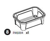 BLUE SINK FOR PICNIC BENCH WITH PUMP AND WORKING TAP