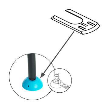 BLUE CLIP FOR FOOT