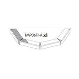 TMP0611- A TP405 10ft Infinity Octagonal Trampoline Door Frame Pad
