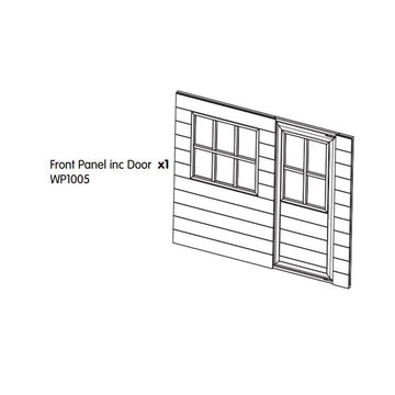 FRONT PANEL FOR 347P FOREST CABIN/348P HIDEAWAY PLAYHOUSE